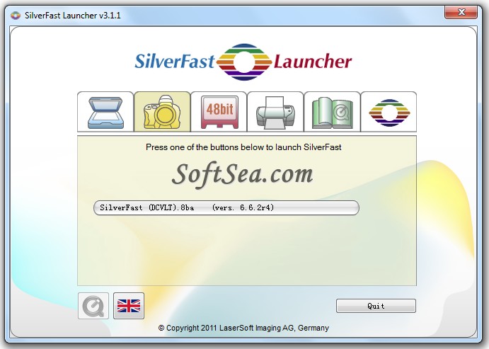 SilverFast DC VLT Screenshot