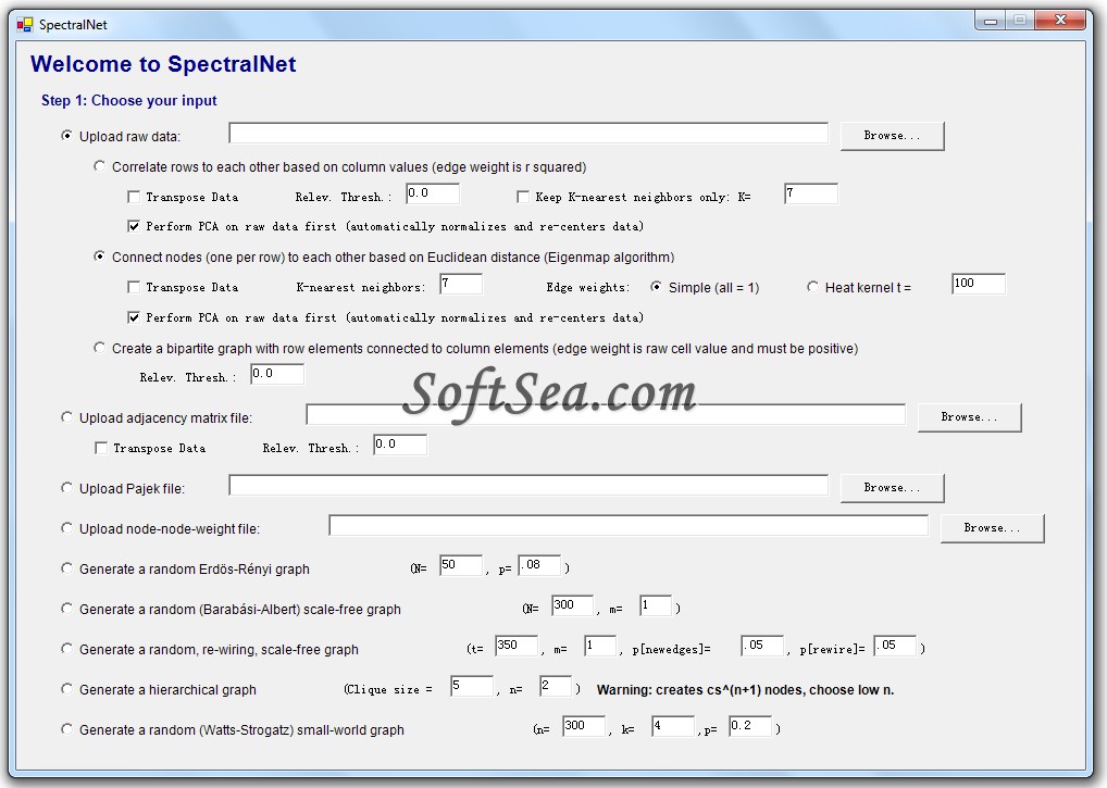 SpectralNET Screenshot