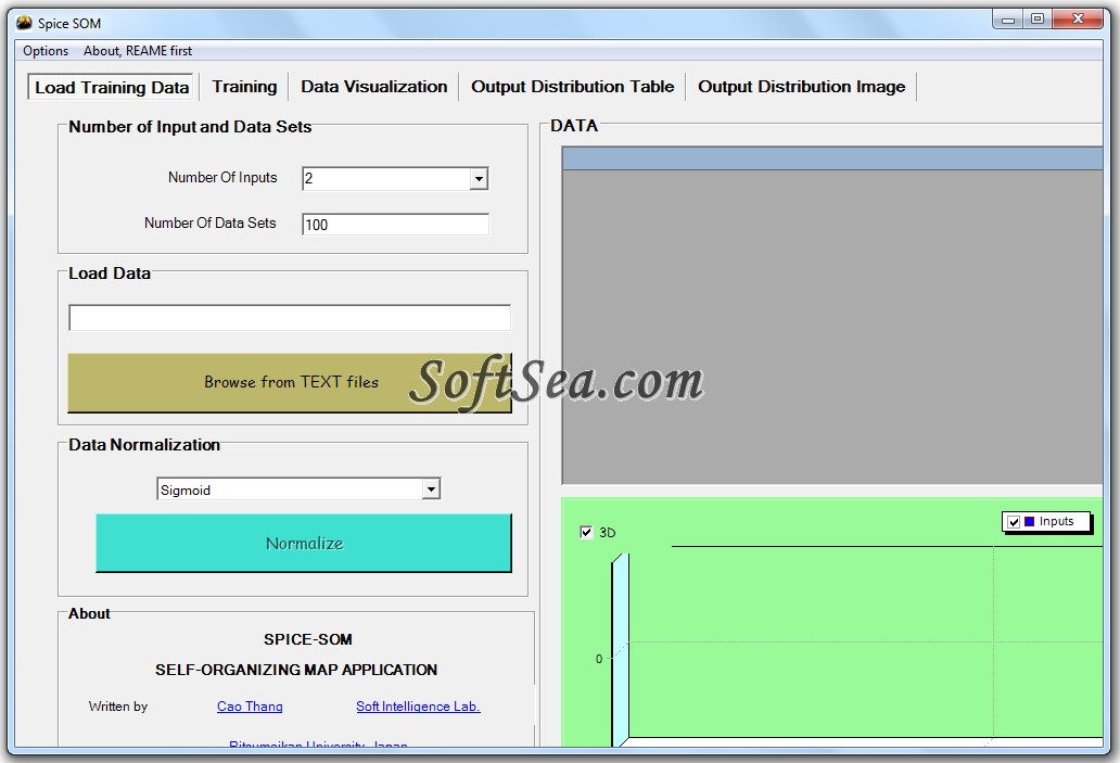 Spice-SOM Screenshot