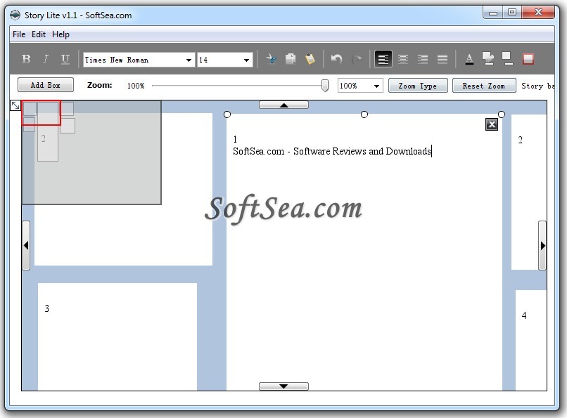 Story Lite for Windows Screenshot