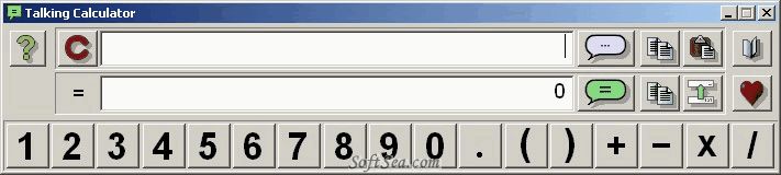 Talking Calculator Screenshot