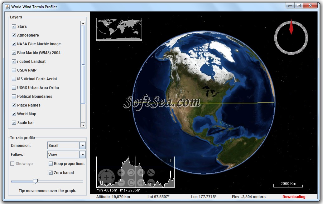 Terrain Profiler Screenshot