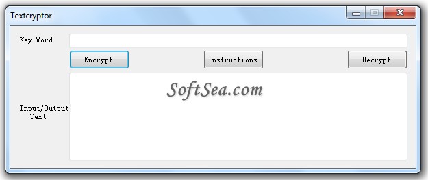 TextCryptor Screenshot