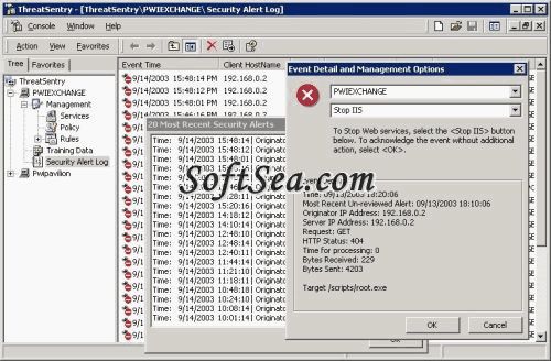 ThreatSentry Screenshot