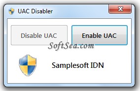 UAC Disabler Screenshot