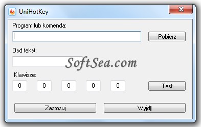 UniHotKey Screenshot