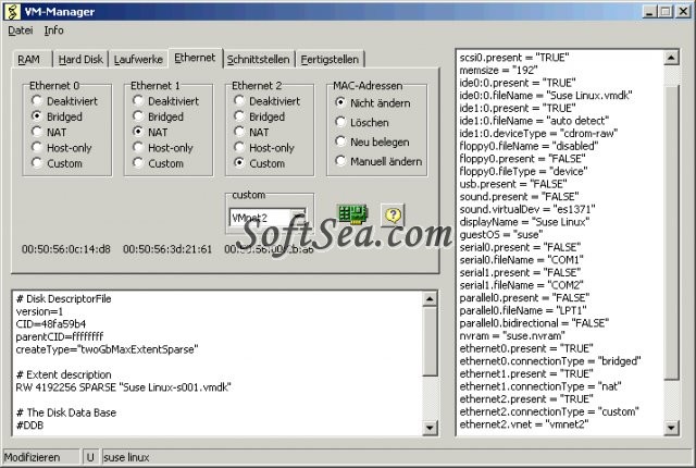 VMmanager Screenshot