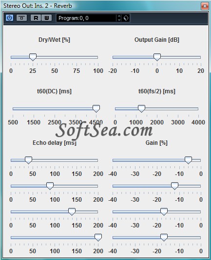 VST Reverb Screenshot