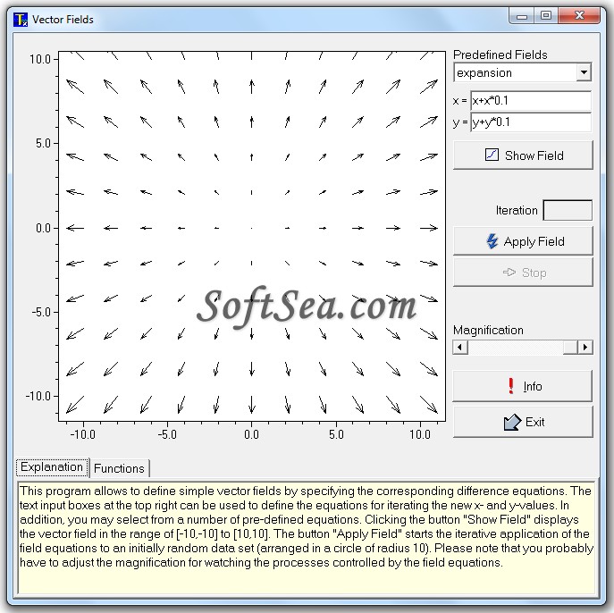 Vector Fields Screenshot