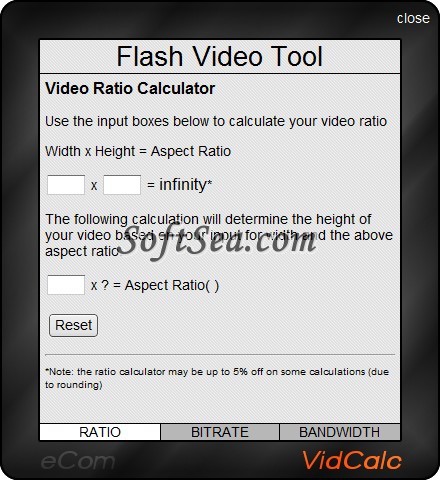 VidCalc Screenshot