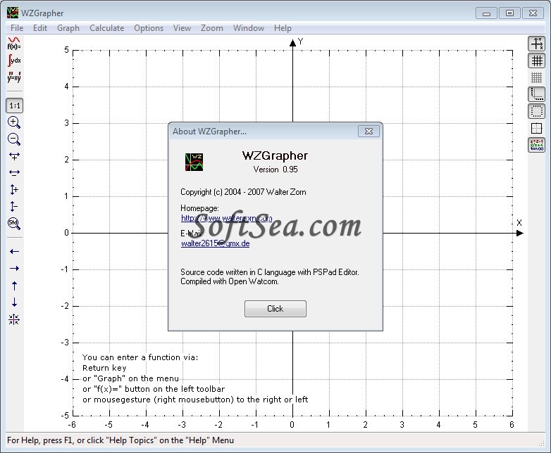 WZGrapher Screenshot