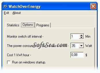 WatchOverEnergy Screenshot