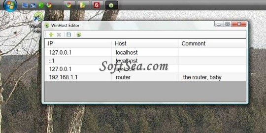 WinHosts Editor Screenshot