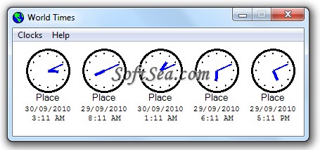 World Times Screenshot