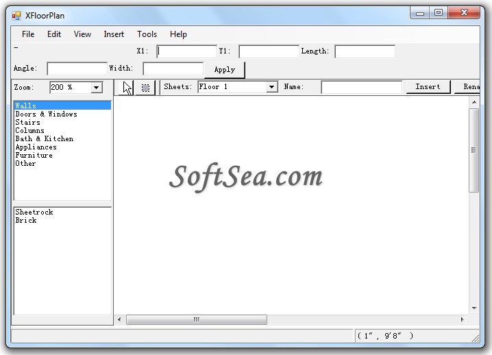 XFloorPlan Screenshot