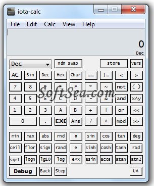 iota-calc Screenshot