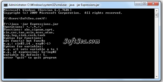 jExpressions Screenshot