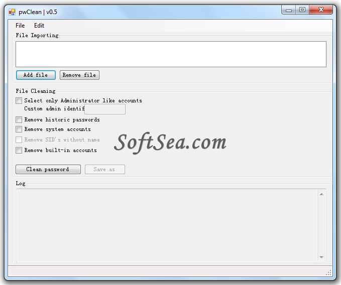 pwClean Screenshot