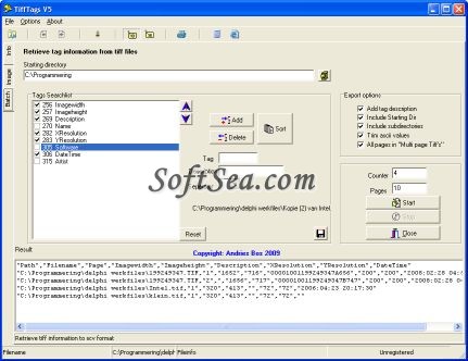 tifftags Screenshot