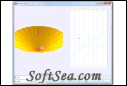 Orbiting Mass on a Cone 3D Model